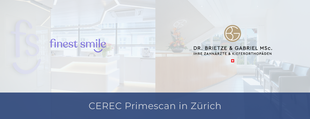 Zahnarzt, CEREC Primescan in Zürich