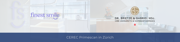 Zahnarzt, CEREC Primescan in Zürich