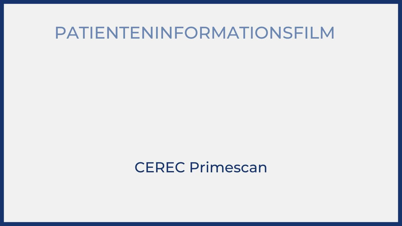 Zahnarzt für CEREC Primescan in Zürich